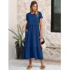 image:imageANRABESS Women Summer Casual Short Sleeve Maxi Dresses A Line Flowy T Shirt Dress 2026 Beach Vacation Sundress with PocketsBlue