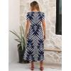 image:imageANRABESS Women Summer Casual Short Sleeve Maxi Dresses A Line Flowy T Shirt Dress 2026 Beach Vacation Sundress with PocketsNavy White Leaf Floral