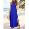 image:imageANRABESS Women Summer Casual Sleeveless Maxi Sundress Beach Tank Dresses Pockets Travel Vacation Clothes Cruise Outfits 2026Royal Blue