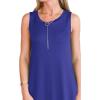 image:imageANRABESS Women Summer Maxi Dress Beach Vacation Sundress Sleeveless Casual Loose Shirt Dresses 2026 Travel OutfitsRoyal Blue