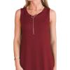 image:imageANRABESS Women Summer Maxi Dress Beach Vacation Sundress Sleeveless Casual Loose Shirt Dresses 2026 Travel OutfitsWinered