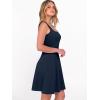 image:imageANRABESS Women Summer Sleeveless Square Neck Cocktail Dress 2026 ALine Casual Formal Beach Vacation Party Mini DressNavy Blue
