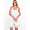 image:imageANRABESS Women Summer Sleeveless Square Neck Cocktail Dress 2026 ALine Casual Formal Beach Vacation Party Mini DressWhite