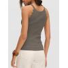 image:imageANRABESS Womens Camisole Tank Tops Sleeveless Cami Sweater Spaghetti Strap Ribbed Shirts 2026 Summer Beach Vacation ClothesCamel