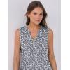 image:imageANRABESS Womens Mini Dresses Sleeveless V Neck Tiered Swing Going Out Beach Vacation Sundress 2026 Summer Casual OutfitsWhite Floral