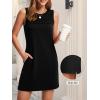 image:imageANRABESS Womens Summer Casual Mini Dresses 2026 Sleeveless Crewneck WrinkleFree Sundress Beach Vacation Short Tank DressBlack