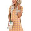 image:imageANRABESS Womens Summer Maxi Dress Short Sleeve Casual Loose Long T Shirt Dresses Split Vacation Beach Sundress Travel OutfitsFloral Yellow Purple