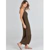 image:imageANRABESS Womens Summer Sleeveless Maxi Sundress Swing Casual Flowy Tiered Shirts Dress Beach Travel Vacation OutfitsCoffee