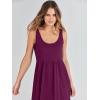 image:imageANRABESS Womens Summer Sleeveless Maxi Sundress Swing Casual Flowy Tiered Shirts Dress Beach Travel Vacation OutfitsPurple