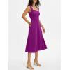 image:imageANRABESS Womens Sweetheart Neck Sleeveless Midi Dress 2026 Summer Formal Wedding Guest Party Cocktail Dresses with PocketsPurple