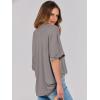 image:imageANRABESS Womens Tops Oversized T Shirts Short Sleeve Crewneck Summer Casual Loose Basic Tee Shirt 2026 Trendy Fashion ClothesBrown