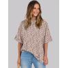 image:imageANRABESS Womens Tops Oversized T Shirts Short Sleeve Crewneck Summer Casual Loose Basic Tee Shirt 2026 Trendy Fashion ClothesFloral Pink