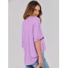 image:imageANRABESS Womens Tops Oversized T Shirts Short Sleeve Crewneck Summer Casual Loose Basic Tee Shirt 2026 Trendy Fashion ClothesLilac