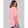 image:imageANRABESS Womens Tops Oversized T Shirts Short Sleeve Crewneck Summer Casual Loose Basic Tee Shirt 2026 Trendy Fashion ClothesPink