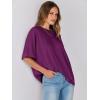 image:imageANRABESS Womens Tops Oversized T Shirts Short Sleeve Crewneck Summer Casual Loose Basic Tee Shirt 2026 Trendy Fashion ClothesPurple