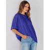 image:imageANRABESS Womens Tops Oversized T Shirts Short Sleeve Crewneck Summer Casual Loose Basic Tee Shirt 2026 Trendy Fashion ClothesRoyal Blue