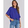 image:imageANRABESS Womens Tops Oversized T Shirts Short Sleeve Crewneck Summer Casual Loose Basic Tee Shirt 2026 Trendy Fashion ClothesRoyal Blue
