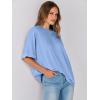 image:imageANRABESS Womens Tops Oversized T Shirts Short Sleeve Crewneck Summer Casual Loose Basic Tee Shirt 2026 Trendy Fashion ClothesSky Blue