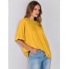 image:imageANRABESS Womens Tops Oversized T Shirts Short Sleeve Crewneck Summer Casual Loose Basic Tee Shirt 2026 Trendy Fashion ClothesYellow