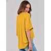 image:imageANRABESS Womens Tops Oversized T Shirts Short Sleeve Crewneck Summer Casual Loose Basic Tee Shirt 2026 Trendy Fashion ClothesYellow