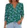 Green Purple Floral