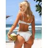 image:imageANRABESS Bikini Sets for Women Two Piece Cheeky Swimsuit String Sexy Ruffle High Cut Triangle Bathing Suit Cute Swimwear 2026White