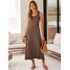 image:imageANRABESS Maxi Dresses for WomenScoop Neck Sleeveless Long Tank DressSummer Casual Sundress for BeachTravel amp VacationCoffee