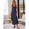 image:imageANRABESS Maxi Dresses for WomenScoop Neck Sleeveless Long Tank DressSummer Casual Sundress for BeachTravel amp VacationNavy Blue