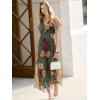 image:imageANRABESS Women Summer Floral Maxi Dress Short Sleeve Boho Flowy Tulle Beach Vacation Wedding Guest 2026 Party Long DressesRed and Yellow Rose