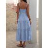 image:imageANRABESS Womens Summer Midi Dresses Casual Striped Plaid Sleeveless Flowy Maxi Dress 2026 Beach Vacation SundressBlue White Stripe