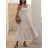 image:imageANRABESS Womens Summer Midi Dresses Casual Striped Plaid Sleeveless Flowy Maxi Dress 2026 Beach Vacation SundressLight Brown White Stripe