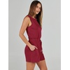 image:imageANRABESS Romper for Women Short Jumpsuit Summer Casual Dressy Sleeveless Outfits Beach Vacation 2026 Trendy One Piece ClothesRed