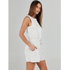 image:imageANRABESS Romper for Women Short Jumpsuit Summer Casual Dressy Sleeveless Outfits Beach Vacation 2026 Trendy One Piece ClothesWhite