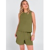 image:imageANRABESS Two Piece Sets for Women Summer Casual Sleeveless Tank Top Matching Shorts Lounge Sets Pajamas 2026 Trendy ClothesOlive Green