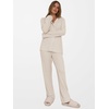 image:imageANRABESS Women Pajama Lounge Sets 2026 Fall 2 Piece Outfits Ribbed Long Sleeve Matching PJ Set Sleepwear LoungewearBeige