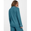 image:imageANRABESS Women Pajama Lounge Sets 2026 Fall 2 Piece Outfits Ribbed Long Sleeve Matching PJ Set Sleepwear LoungewearTeal