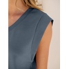 image:imageANRABESS Womens 2 Piece Short Sets 2026 Summer Casual Cap Sleeve Shirts Matching Lounge Outfits Travel Beach Vacation ClothesDeep Grey