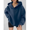 image:imageANRABESS Womens Oversized Hoodies V Neck Sweatshirts Fleece Long Sleeve Pullover Y2K Clothes 2026 Fall Trendy OutfitsNavy Blue