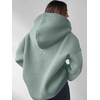 image:imageANRABESS Womens Oversized Hoodies V Neck Sweatshirts Fleece Long Sleeve Pullover Y2K Clothes 2026 Fall Trendy OutfitsSage Green