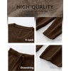 image:imageANRABESS Lounge Sets for Women Fuzzy Fleece Pajama Sets 2 Piece Outfits Cozy Sweater Matching Set 2026 Fall Winter LoungewearBrown