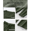 image:imageANRABESS Lounge Sets for Women Fuzzy Fleece Pajama Sets 2 Piece Outfits Cozy Sweater Matching Set 2026 Fall Winter LoungewearLawn Green