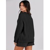 image:imageANRABESS Women 2 Piece Outfits Sweater Lounge Loungewear Sets 2026 Winter Cable Knit Oversized Sweaters Shorts Matching SetsBlack