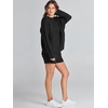 image:imageANRABESS Women 2 Piece Outfits Sweater Lounge Loungewear Sets 2026 Winter Cable Knit Oversized Sweaters Shorts Matching SetsBlack