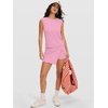 image:imageANRABESS Women Two Piece Skirt Sets Summer Outfits Athletic Workout Tennis Lined Skort Short Set Travel Vacation ClothesPink