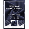 image:imageANRABESS Womens 2 Piece Outfits Oversized Knit Sweater Set Wide Leg Pant Cozy Lounge Matching Pajama Sets 2026 Trendy ClothesNavy Blue