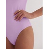 image:imageANRABESS Womens Short Sleeve Bodysuit Crew Neck Slim Fit Basic Body Suits Tops 2026 Summer TShirt Vacation amp Daily WearLight Purple