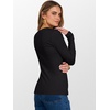 image:imageANRABESS Womens Long Sleeve Thermal Shirts Slim Fit Basic Tee Tops Warm Fleece Undershirts 2026 Fall Winter Layer OutfitsBlack