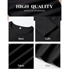image:imageANRABESS Womens Long Sleeve Thermal Shirts Slim Fit Basic Tee Tops Warm Fleece Undershirts 2026 Fall Winter Layer OutfitsBlack