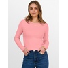 image:imageANRABESS Womens Long Sleeve Thermal Shirts Slim Fit Basic Tee Tops Warm Fleece Undershirts 2026 Fall Winter Layer OutfitsCoral Red