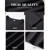 image:imageANRABESS Womens Long Sleeve Thermal Shirts Slim Fit Basic Tee Tops Warm Fleece Undershirts 2026 Fall Winter Layer OutfitsDeep Grey